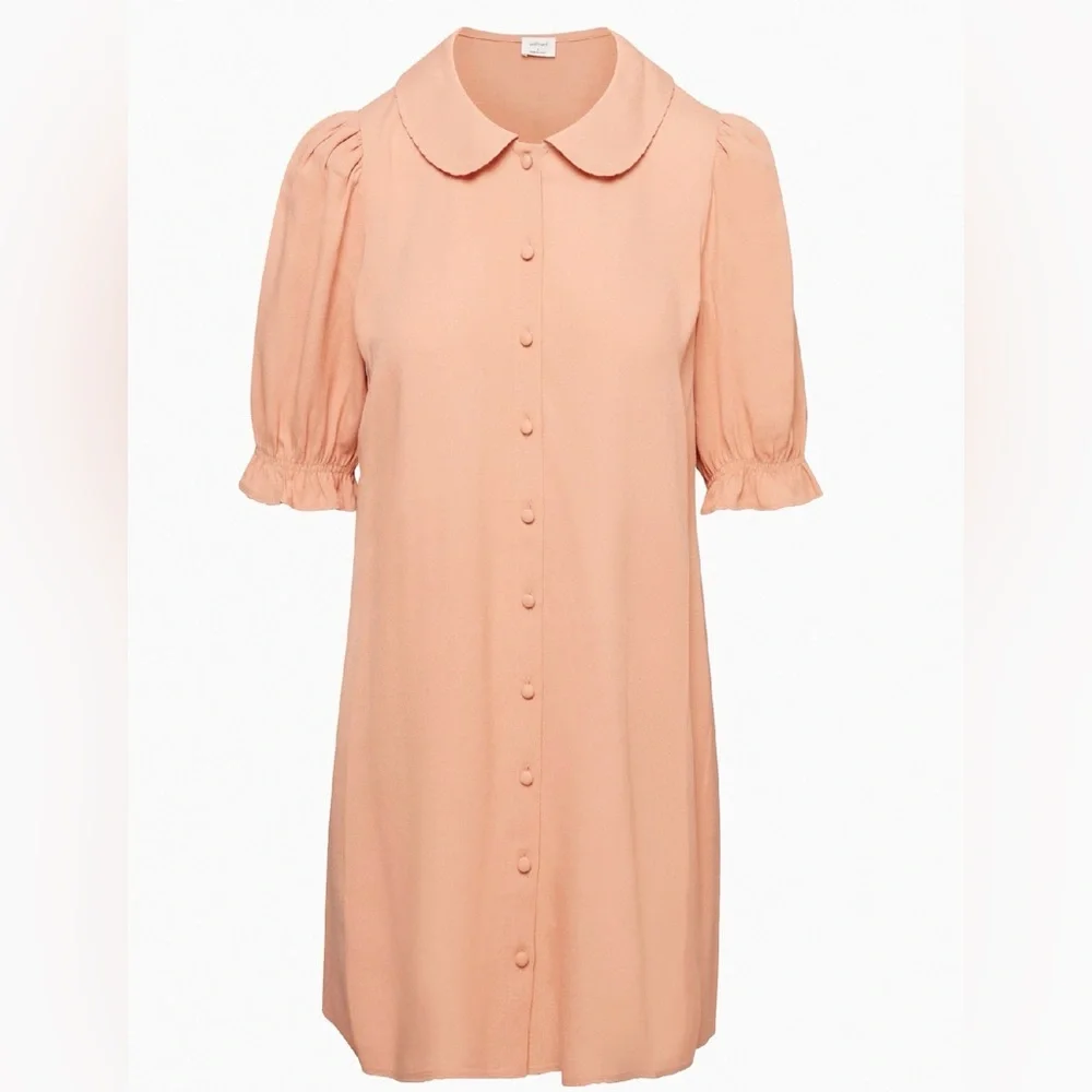 Wilfred POPPINS Crepe Dress Size S Aritzia - Picture 2 of 14